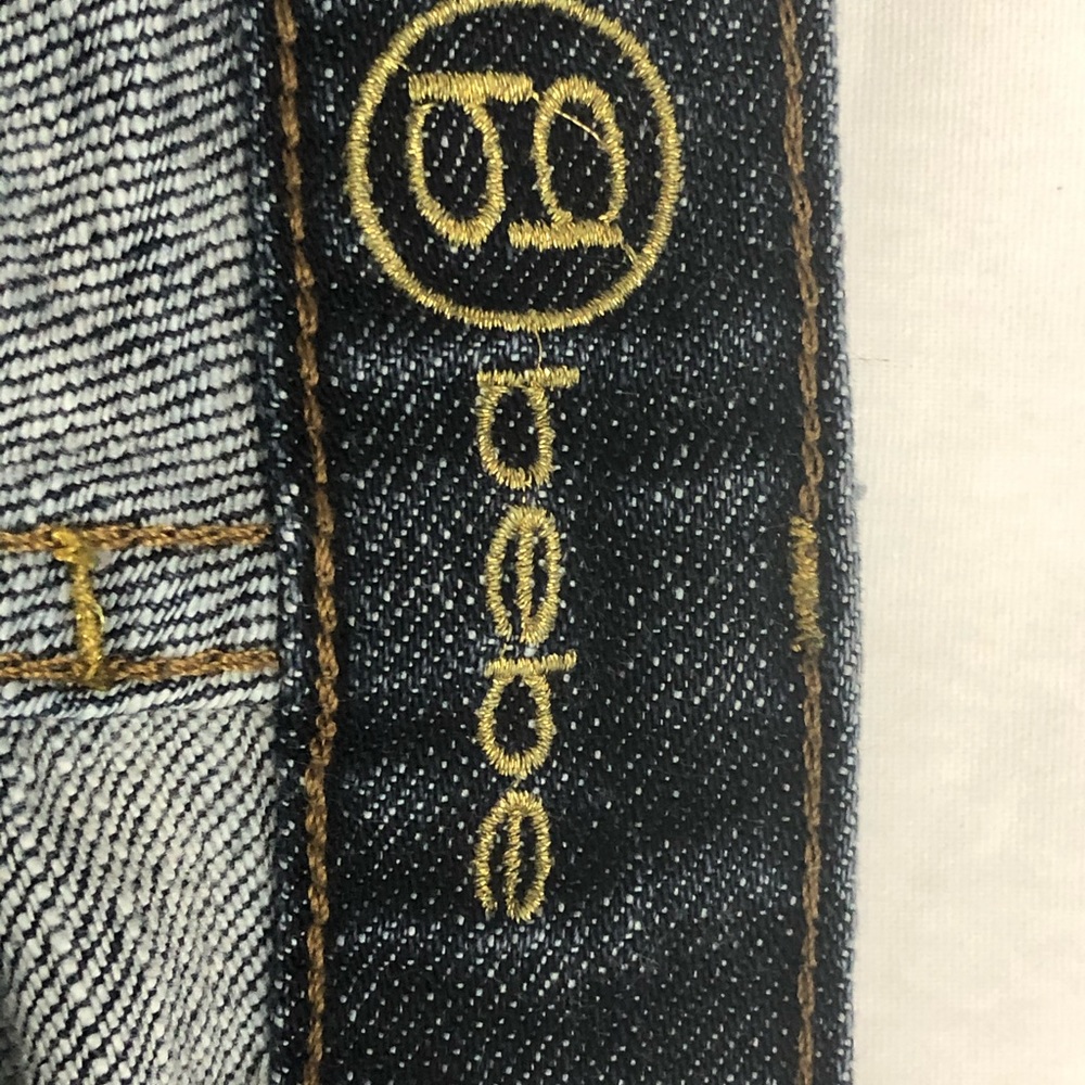 BeBe Womens Size 4 Dark Wash Blue Bootcut Jeans